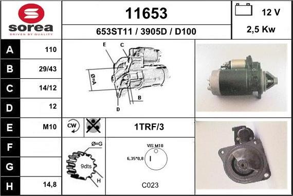 EAI 11653 - Starter www.molydon.hr