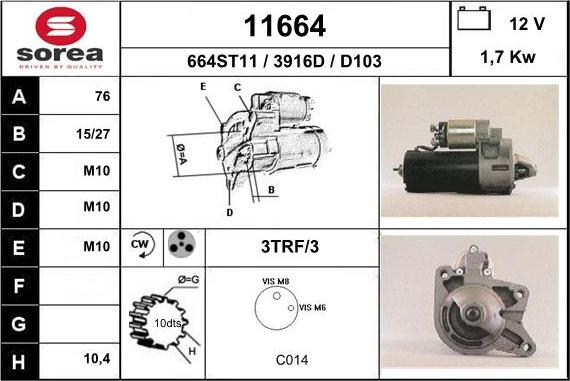 EAI 11664 - Starter www.molydon.hr