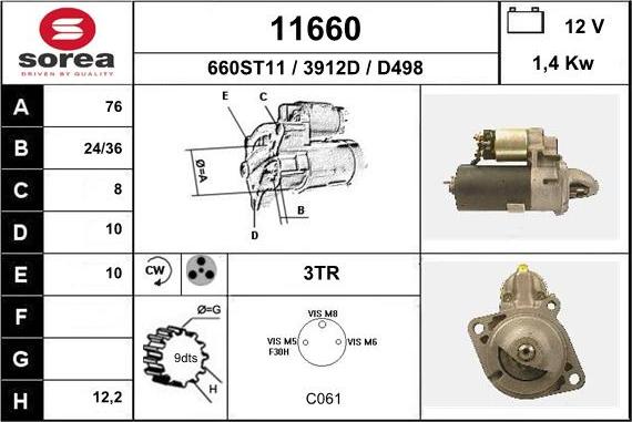 EAI 11660 - Starter www.molydon.hr