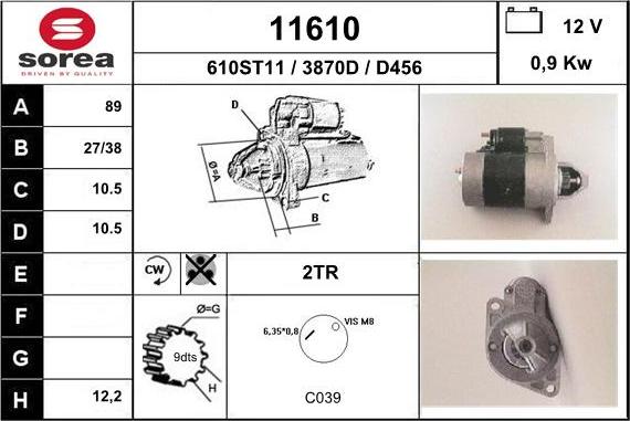 EAI 11610 - Starter www.molydon.hr