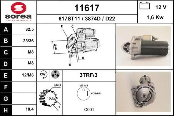 EAI 11617 - Starter www.molydon.hr