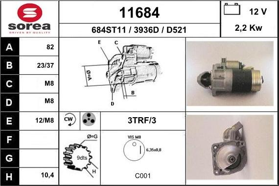 EAI 11684 - Starter www.molydon.hr