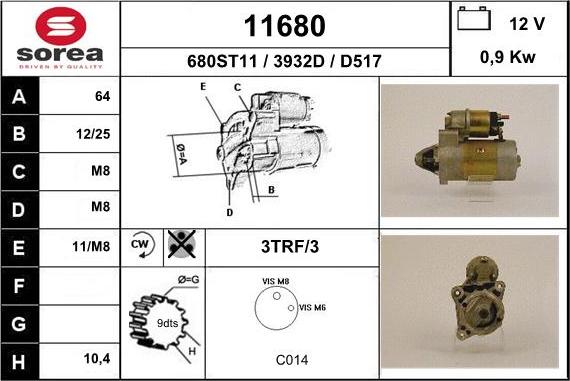 EAI 11680 - Starter www.molydon.hr