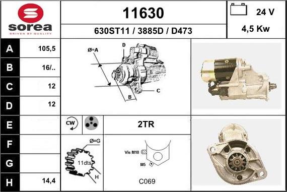 EAI 11630 - Starter www.molydon.hr