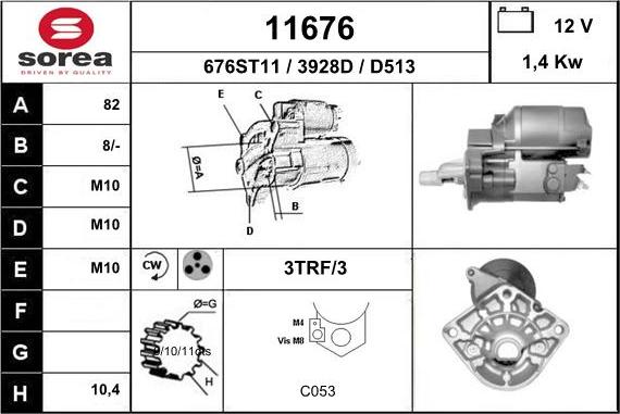 EAI 11676 - Starter www.molydon.hr