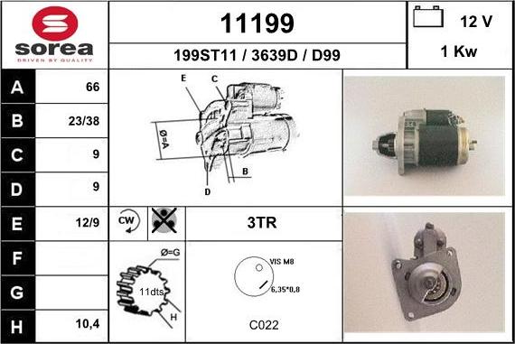 EAI 11199 - Starter www.molydon.hr