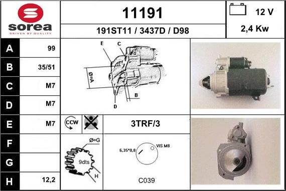 EAI 11191 - Starter www.molydon.hr