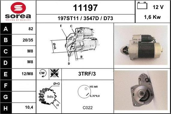 EAI 11197 - Starter www.molydon.hr