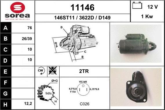 EAI 11146 - Starter www.molydon.hr