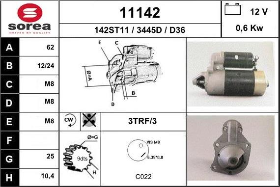 EAI 11142 - Starter www.molydon.hr