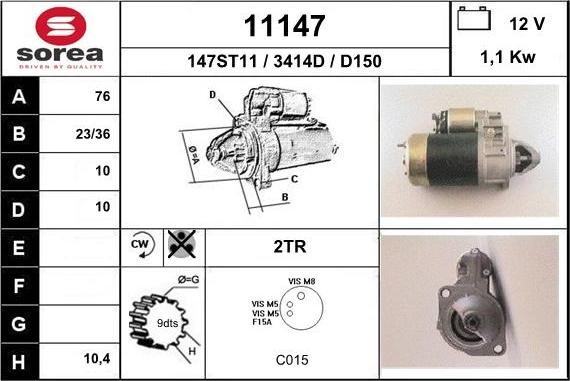 EAI 11147 - Starter www.molydon.hr