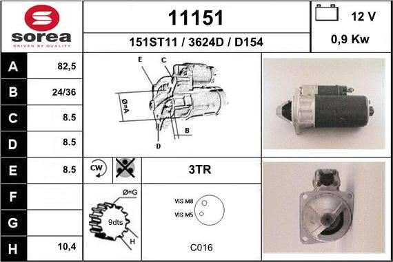 EAI 11151 - Starter www.molydon.hr