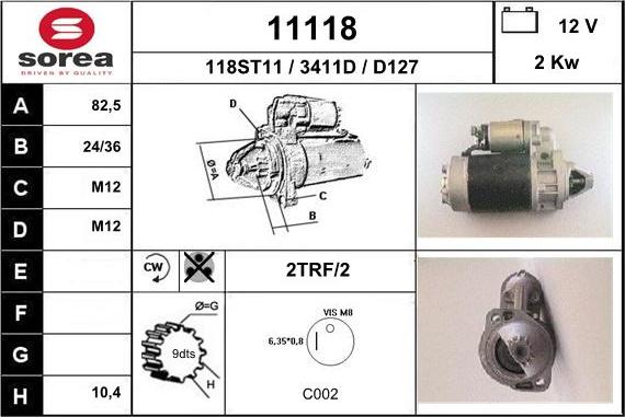 EAI 11118 - Starter www.molydon.hr