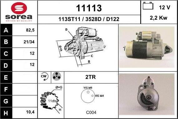 EAI 11113 - Starter www.molydon.hr