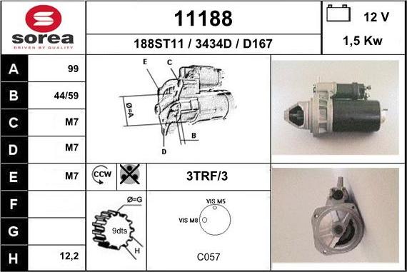 EAI 11188 - Starter www.molydon.hr