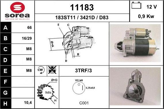 EAI 11183 - Starter www.molydon.hr