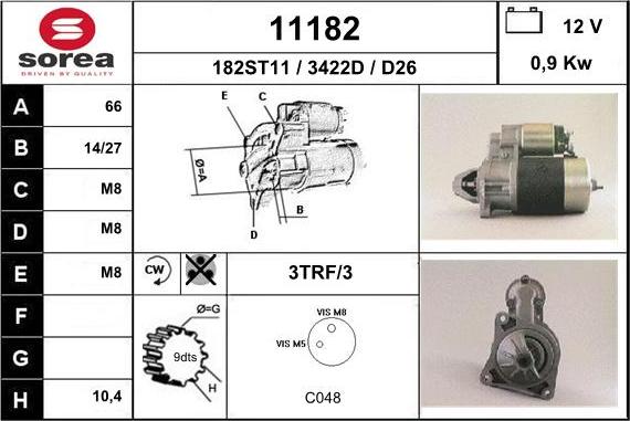 EAI 11182 - Starter www.molydon.hr