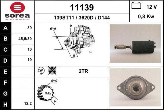 EAI 11139 - Starter www.molydon.hr