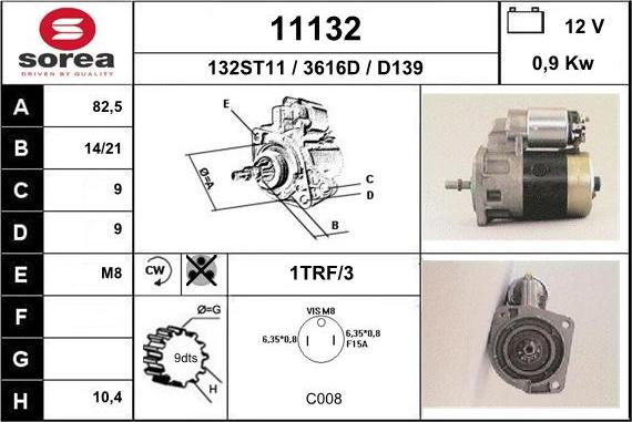 EAI 11132 - Starter www.molydon.hr