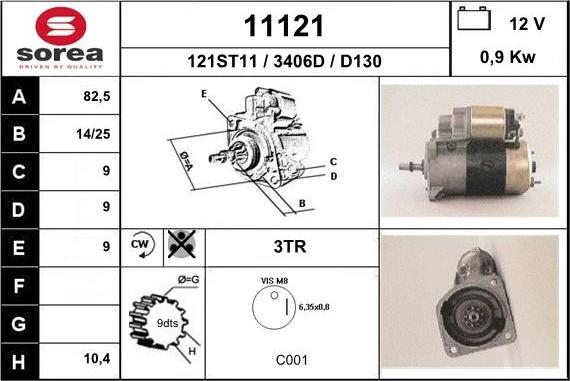 EAI 11121 - Starter www.molydon.hr