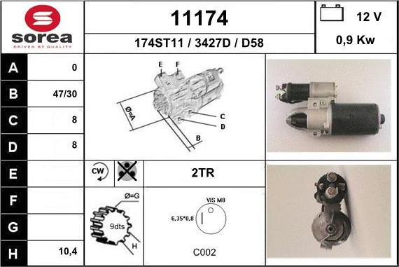 EAI 11174 - Starter www.molydon.hr