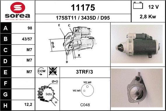 EAI 11175 - Starter www.molydon.hr