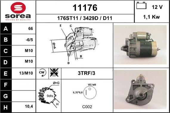 EAI 11176 - Starter www.molydon.hr