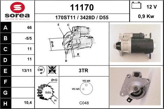 EAI 11170 - Starter www.molydon.hr