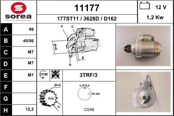 EAI 11177 - Starter www.molydon.hr