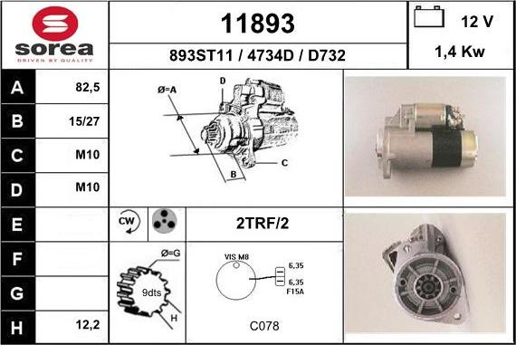 EAI 11893 - Starter www.molydon.hr