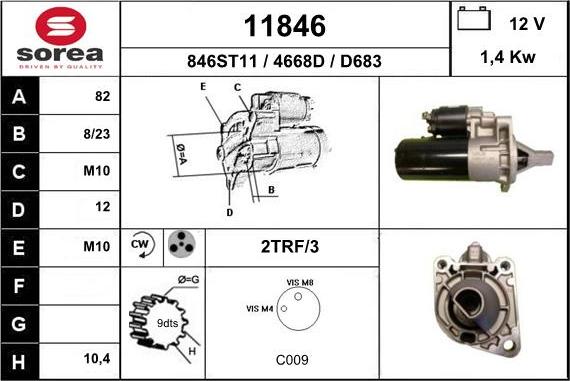 EAI 11846 - Starter www.molydon.hr