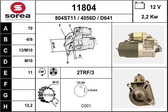 EAI 11804 - Starter www.molydon.hr