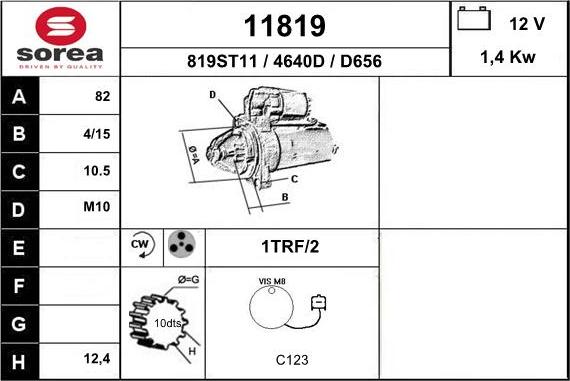 EAI 11819 - Starter www.molydon.hr