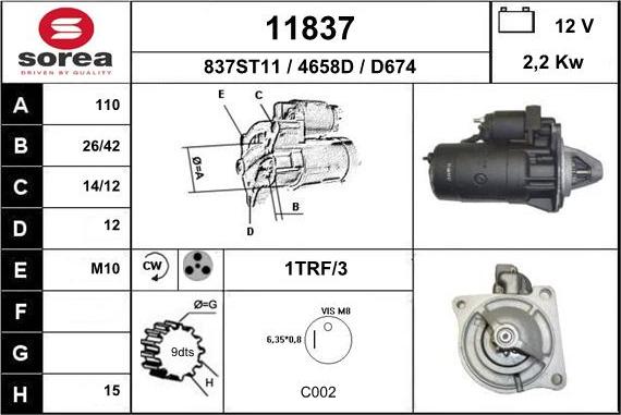 EAI 11837 - Starter www.molydon.hr