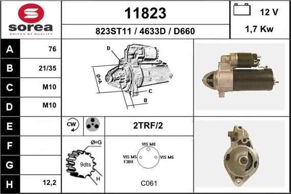 EAI 11823 - Starter www.molydon.hr