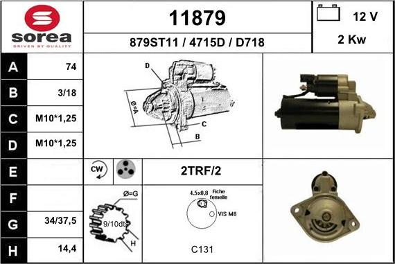 EAI 11879 - Starter www.molydon.hr