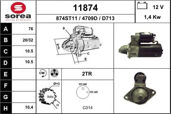 EAI 11874 - Starter www.molydon.hr