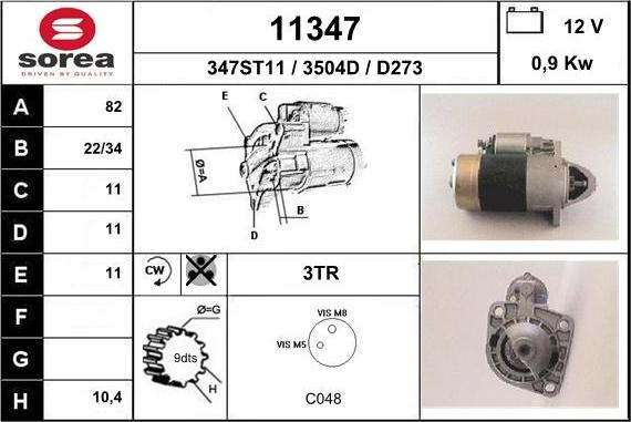 EAI 11347 - Starter www.molydon.hr