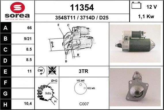 EAI 11354 - Starter www.molydon.hr