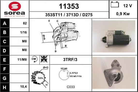 EAI 11353 - Starter www.molydon.hr