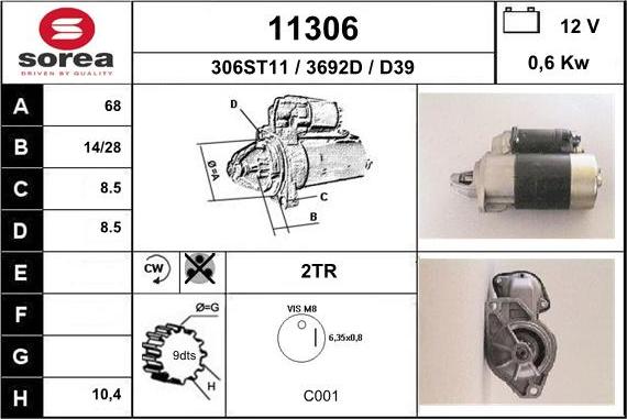 EAI 11306 - Starter www.molydon.hr