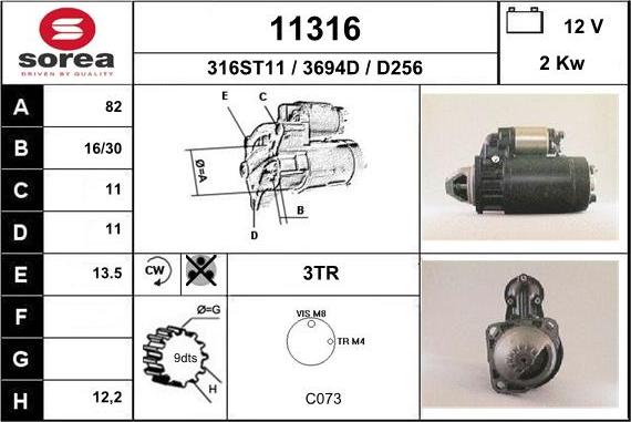 EAI 11316 - Starter www.molydon.hr