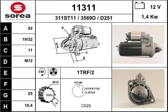 EAI 11311 - Starter www.molydon.hr