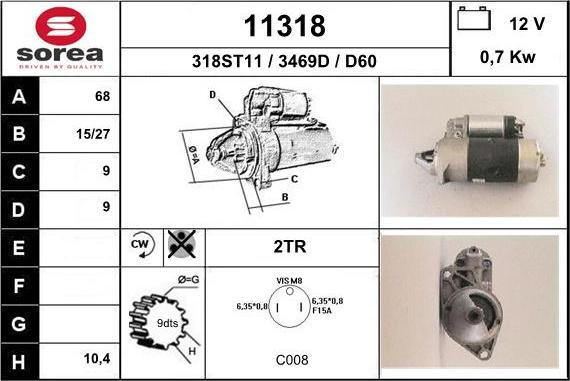 EAI 11318 - Starter www.molydon.hr