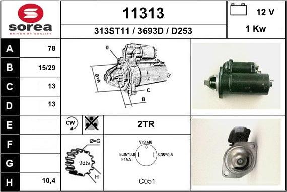 EAI 11313 - Starter www.molydon.hr