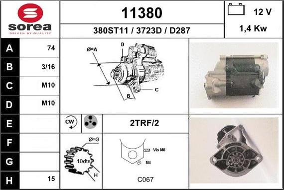 EAI 11380 - Starter www.molydon.hr