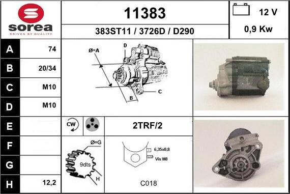 EAI 11383 - Starter www.molydon.hr