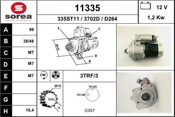 EAI 11335 - Starter www.molydon.hr