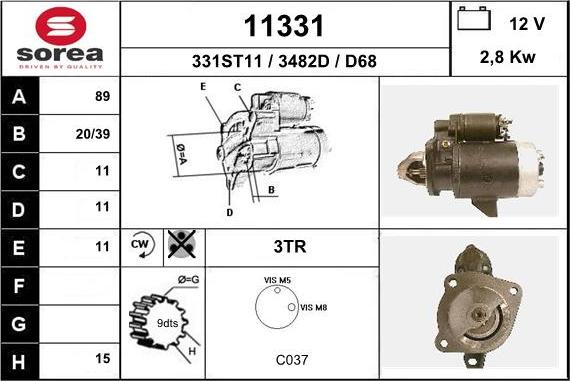 EAI 11331 - Starter www.molydon.hr