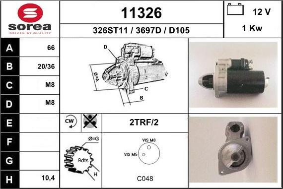 EAI 11326 - Starter www.molydon.hr